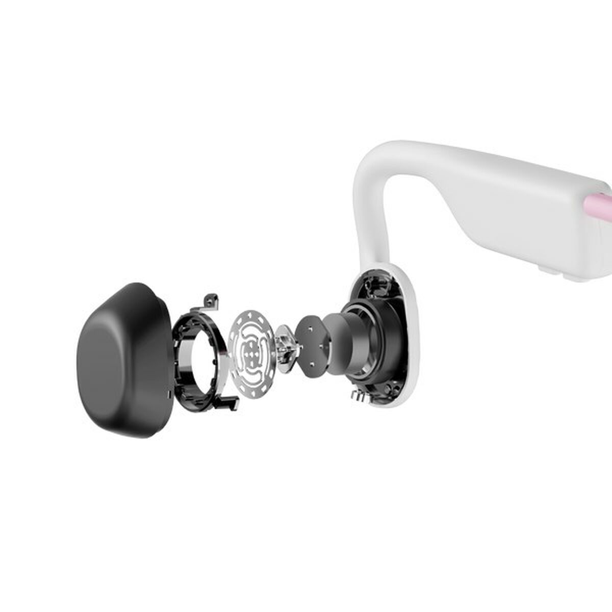 Bluetooth Hörlurar Shokz OpenMove Rosa - 4