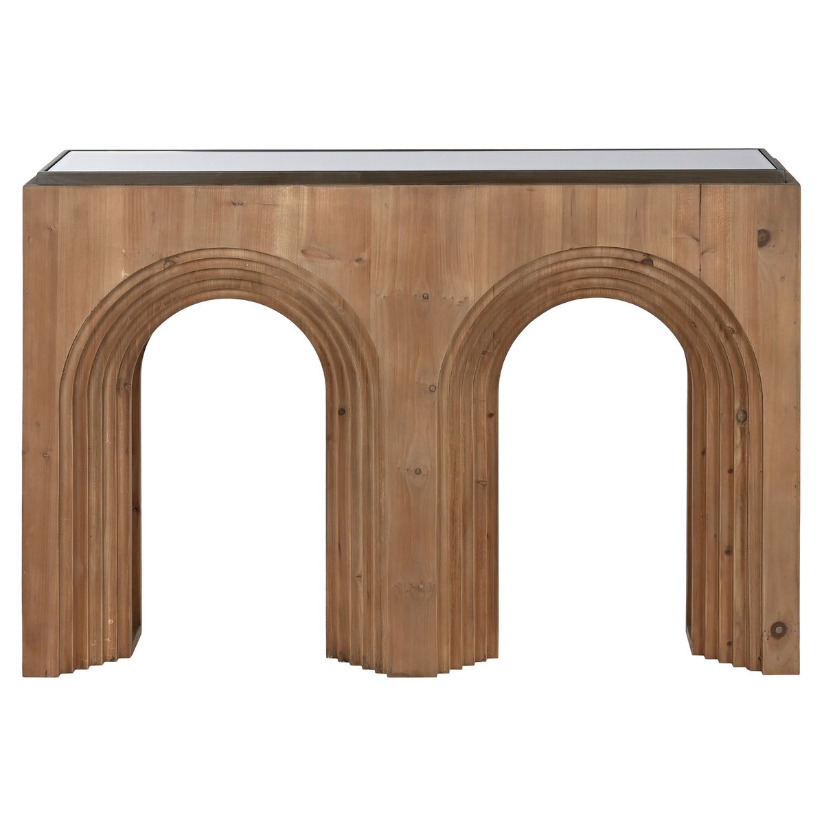 Mottagare Home ESPRIT Brun Svart 122 x 30 x 80 cm - 2