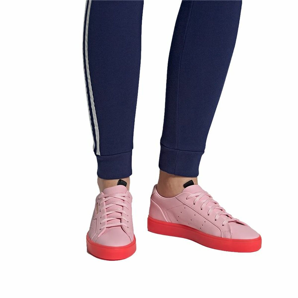 Casual Träningsskor Dam Adidas Originals Sleek Ljusrosa - 2