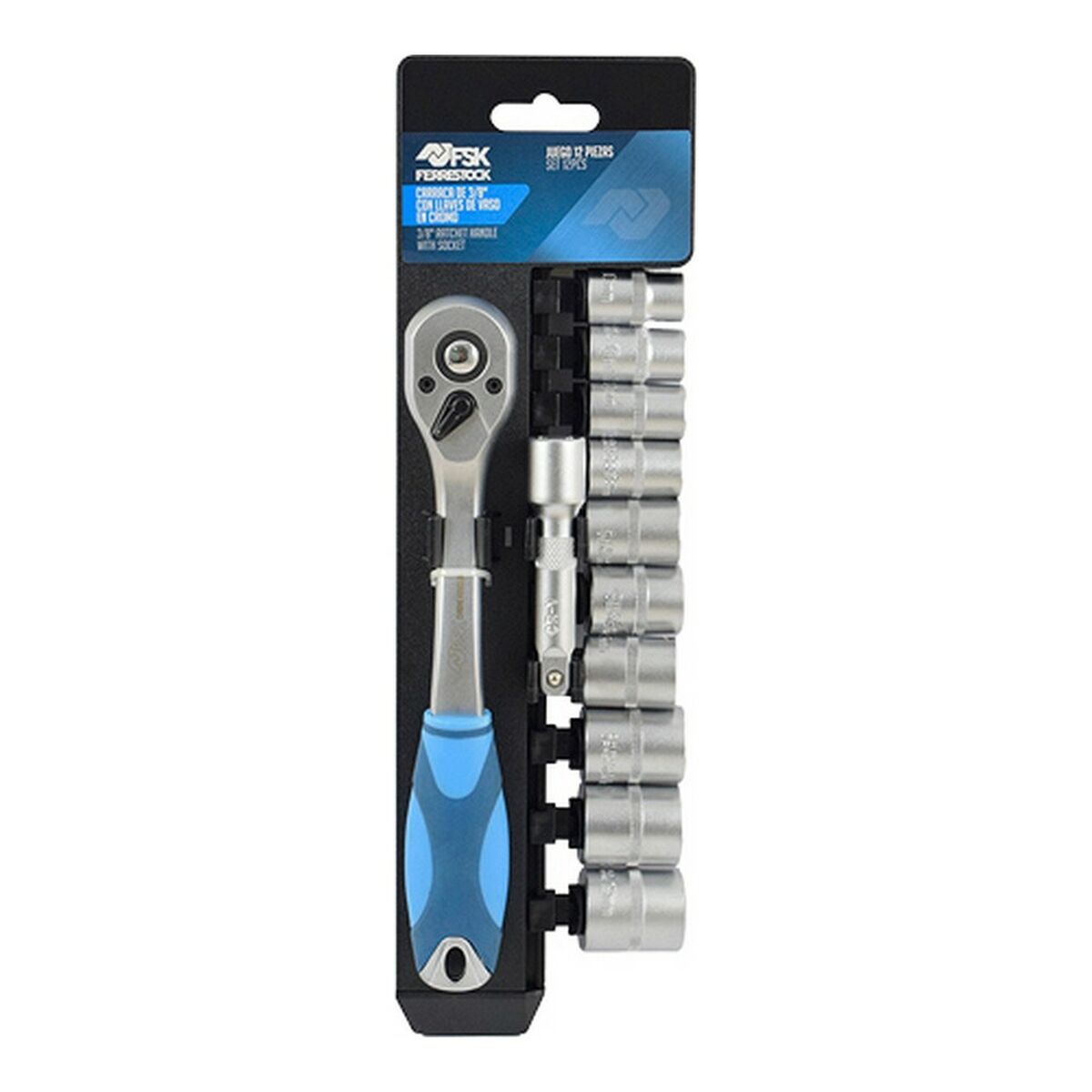 Set med kombinationsnycklar Ferrestock 72 3/8" - 3