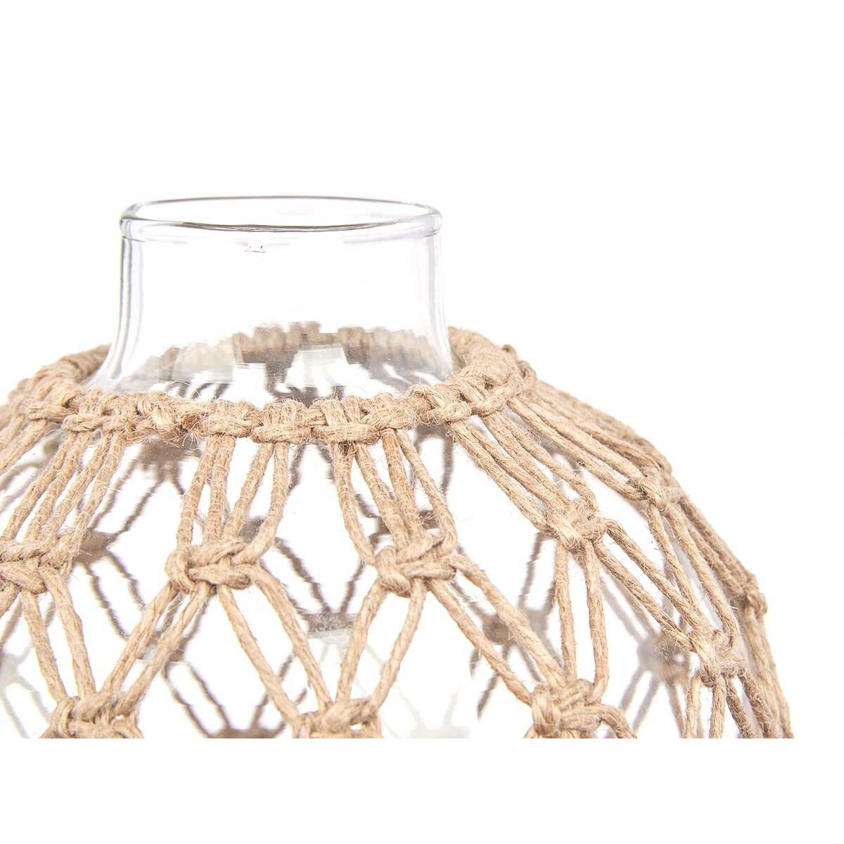 Dekorationsboll Gift Decor Transparent Naturell 18 x 20 x 18 cm 18 x 20 cm (6 antal) - 2
