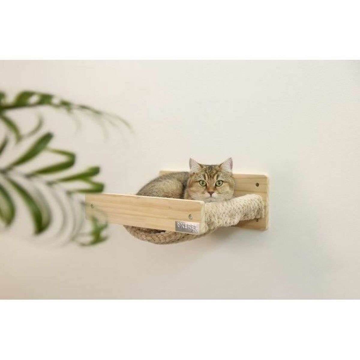 Kattsäng Kerbl TIMBER Beige - 3