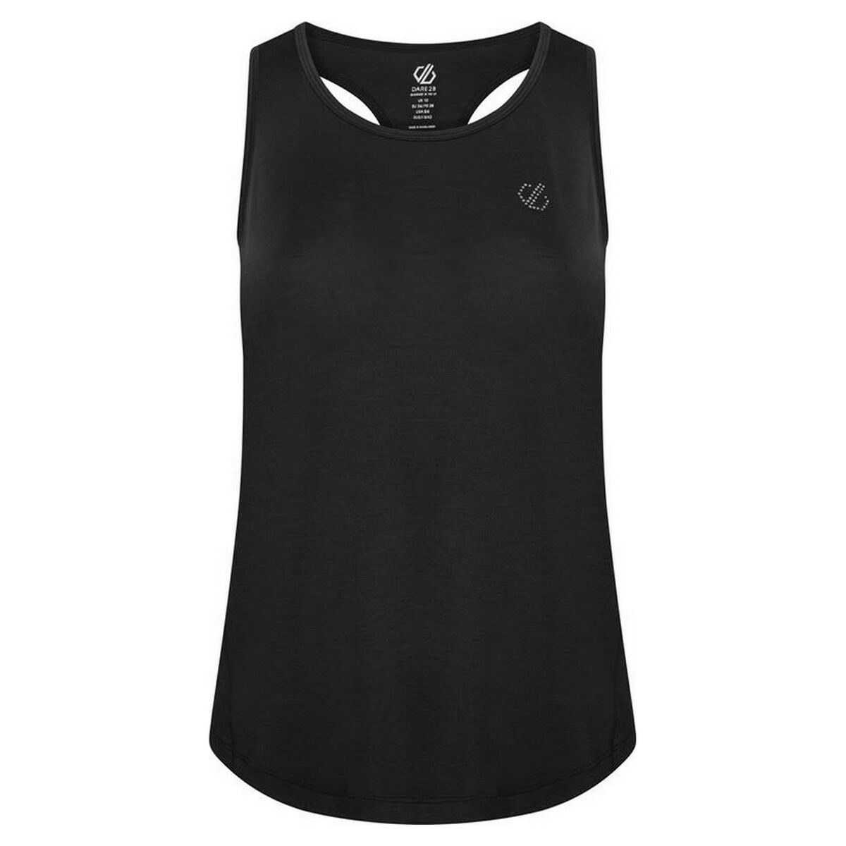 Tanktop, Dam Dare 2b Agleam Vit Svart
