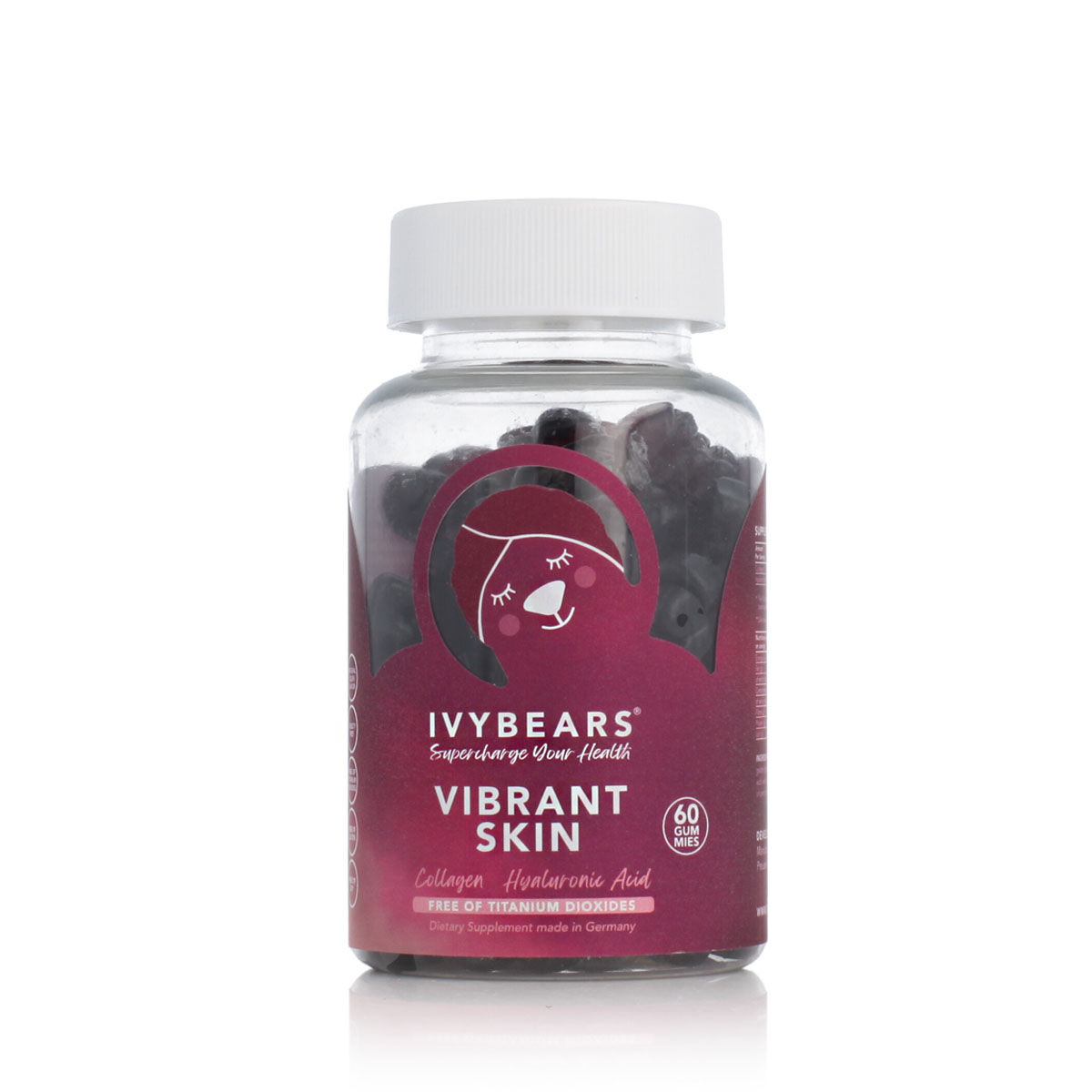 Kosttillskott och vitaminer Ivybears Vibrant Skin (60 tandkött) - 2