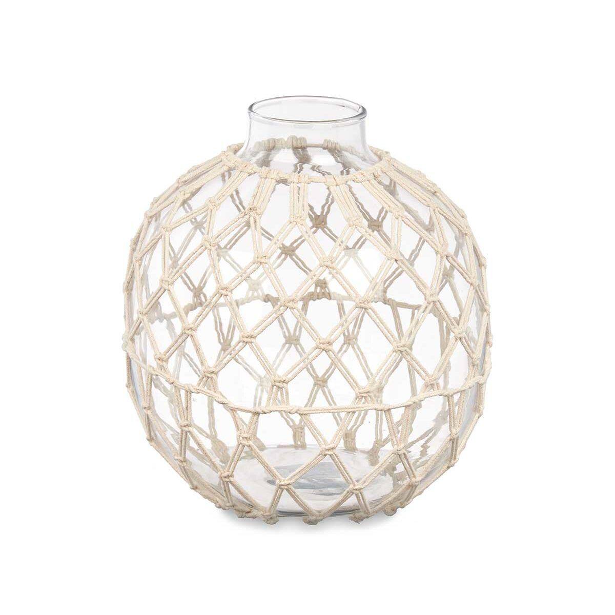 Dekorationsboll Gift Decor Vit Transparent 21 x 23 cm 21 x 23 x 21 cm (4 antal) - 3