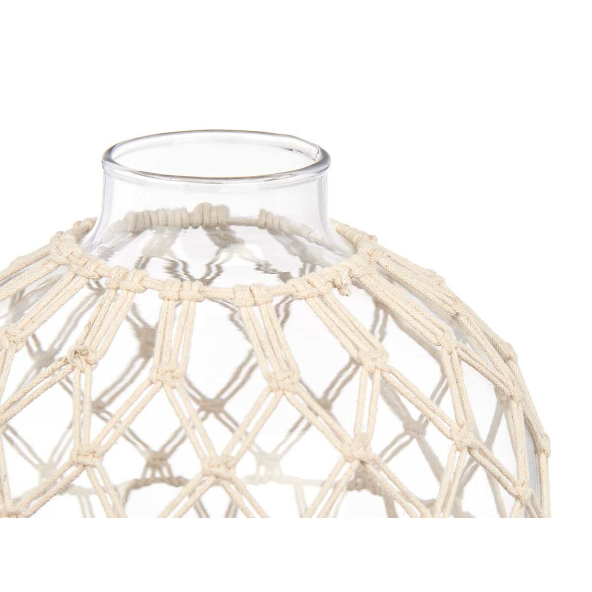Dekorationsboll Gift Decor Vit Transparent 21 x 23 cm 21 x 23 x 21 cm (4 antal) - 2