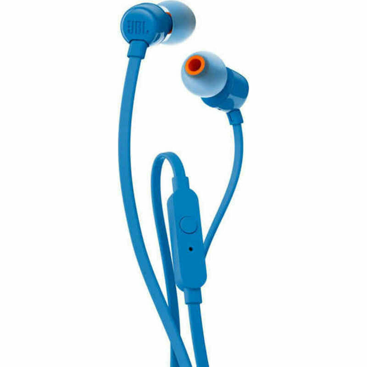 Hörlurar med Mikrofon JBL JBLT110BLU Blå