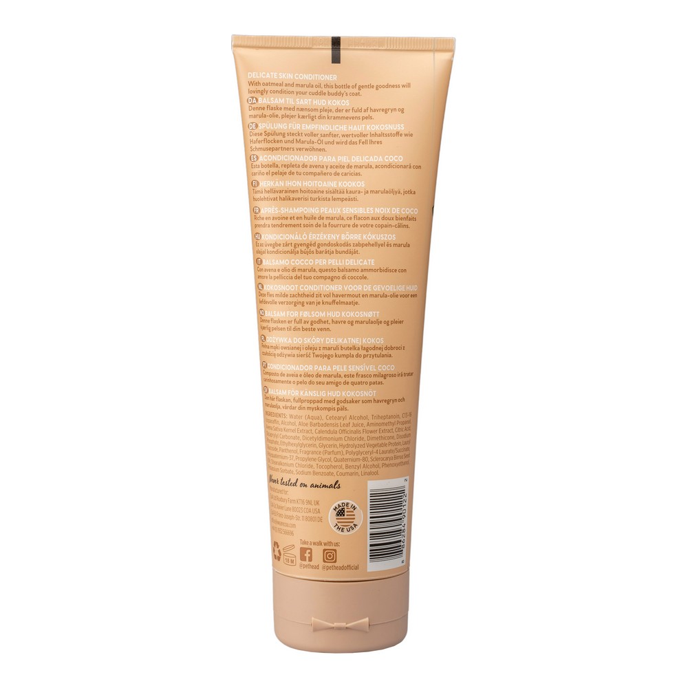 Balsam för husdjur Pet Head Sensitive Soul Hund Kokosnöt (250 ml) - 5