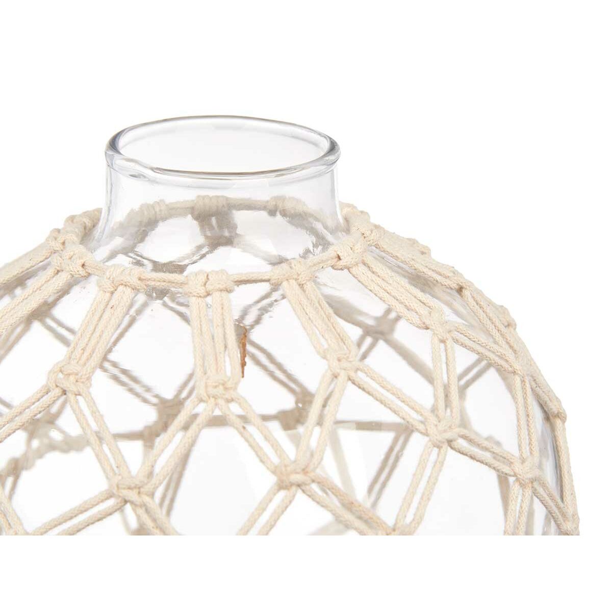 Dekorationsboll Gift Decor Vit Transparent 18 x 20 x 18 cm 18 x 20 cm (6 antal) - 2