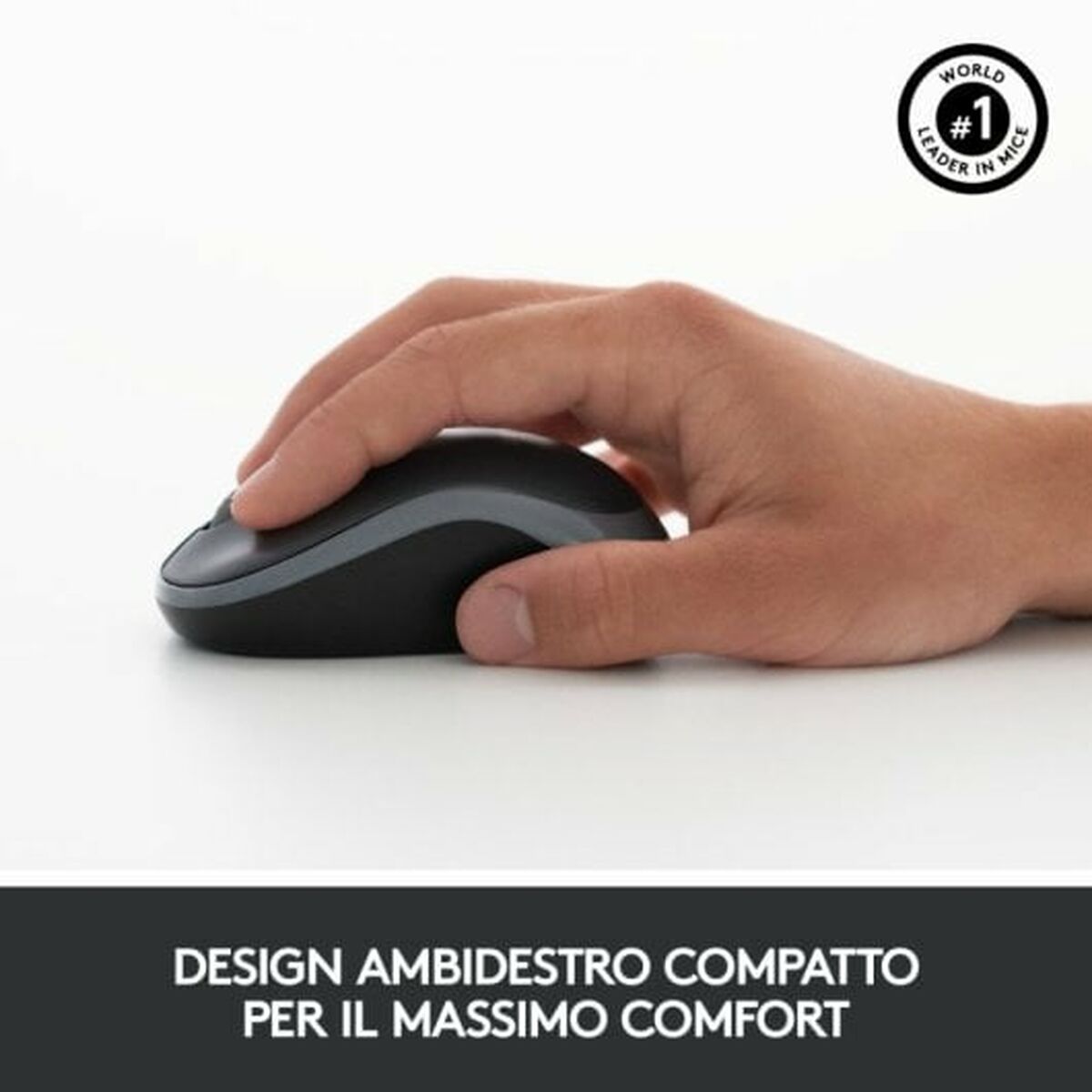 Trådlöst Tangentbord och Mus Logitech 920-004512 Svart Qwerty Italienska - 4