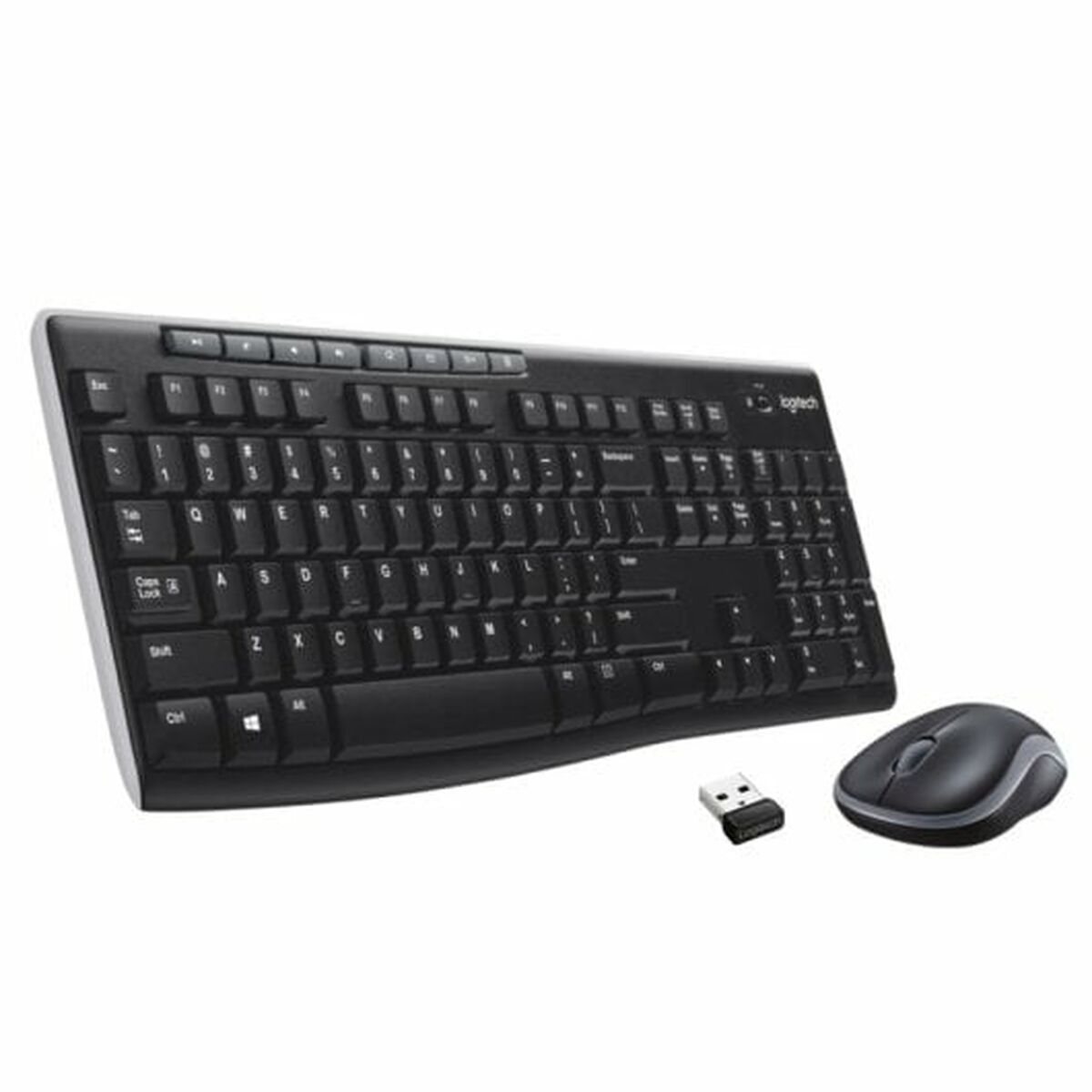Trådlöst Tangentbord och Mus Logitech 920-004512 Svart Qwerty Italienska - 2