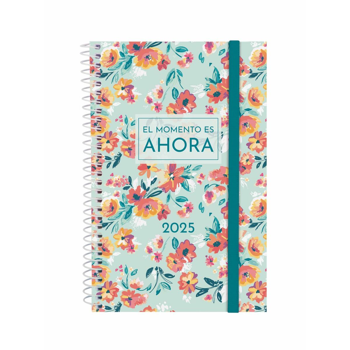Dagbok Finocam DESIGN COLLECTION 11,7 x 18,1 cm 2025 Blommig - 2