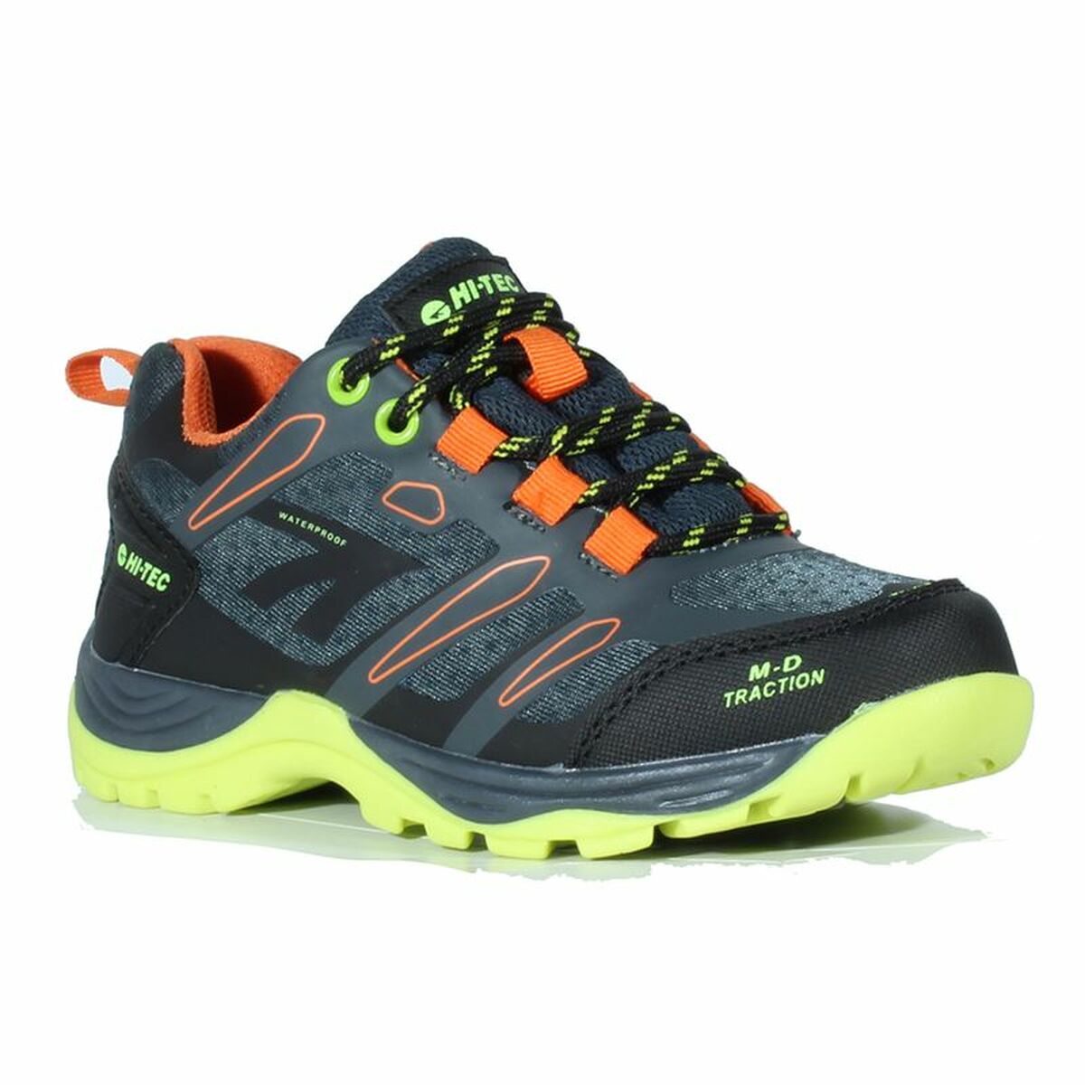 Sportskor för barn Hi-Tec Toubkal Low Waterproof Grå - 5