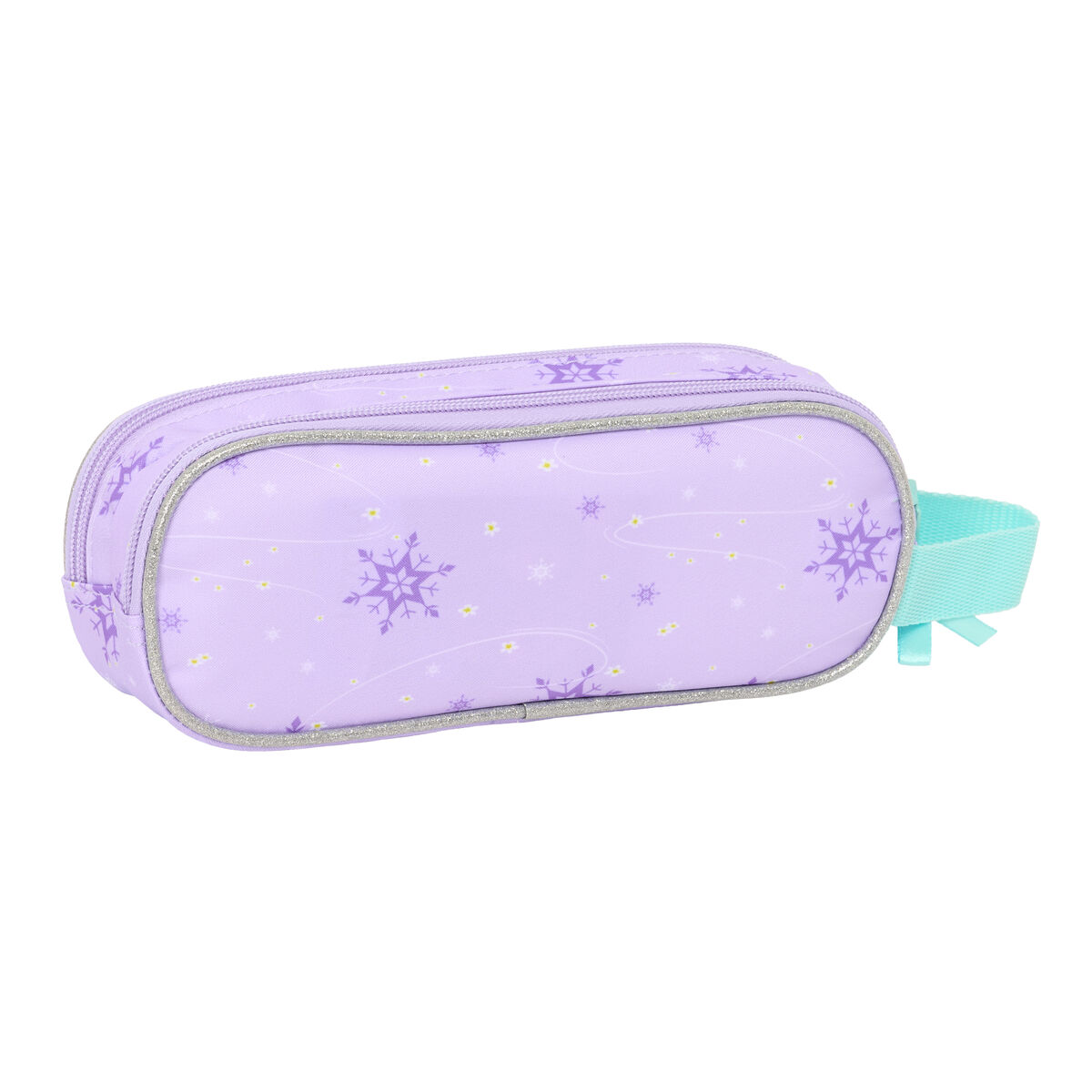 Dubbel bär-allt Frozen Spirit Lila 21 x 8 x 6 cm - 2