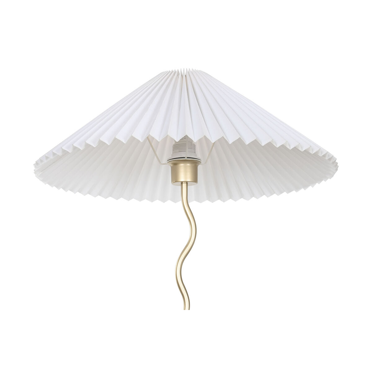 Golvlampa Home ESPRIT Vit Gyllene 50 W 220 V 50 x 50 x 155 cm (2 antal) - 2