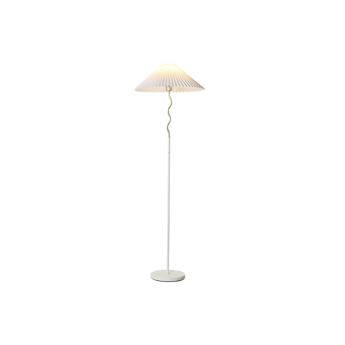 Golvlampa Home ESPRIT Vit Gyllene 50 W 220 V 50 x 50 x 155 cm (2 antal) - 6