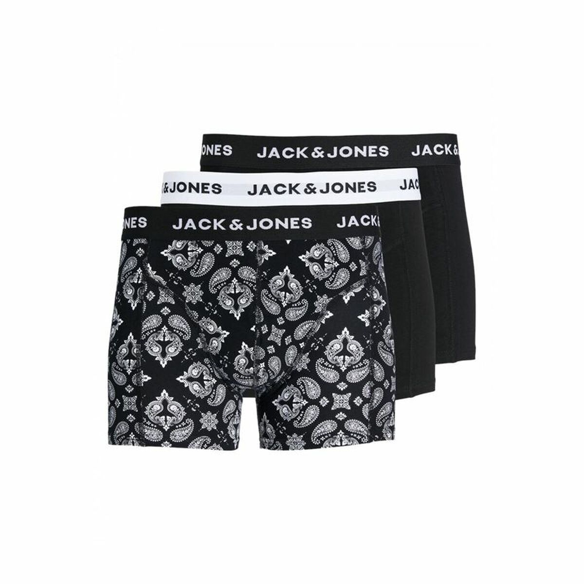 Boxershorts, Herr Jack & Jones Jacparis Trunks Svart