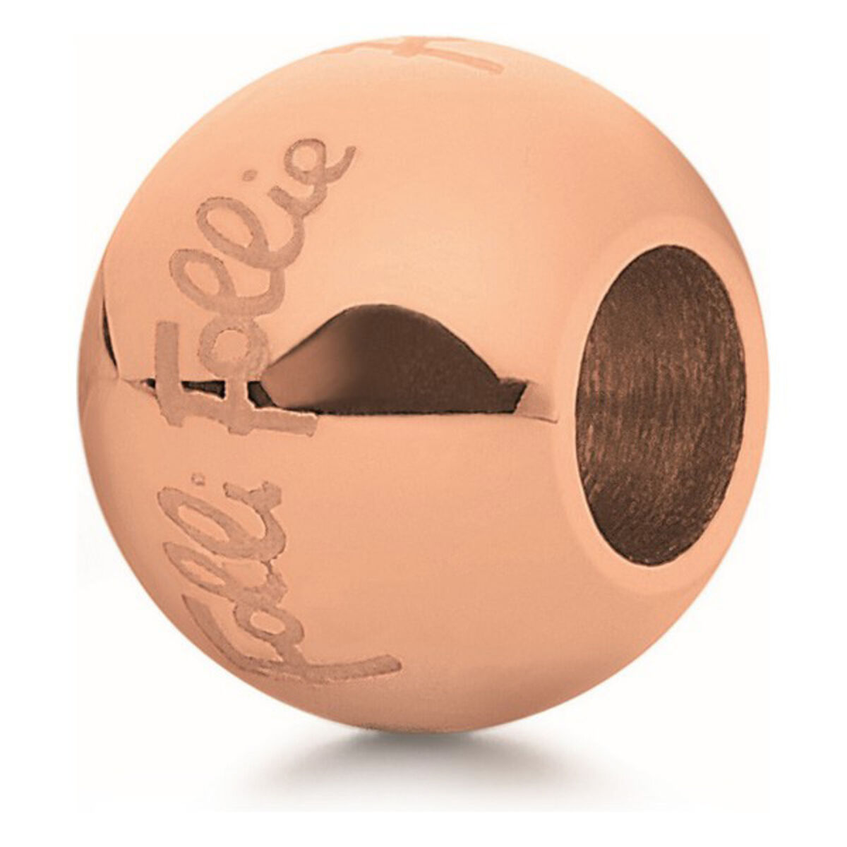Dampärlor Folli Follie 1P0T001R Gyllene 2 cm - 3