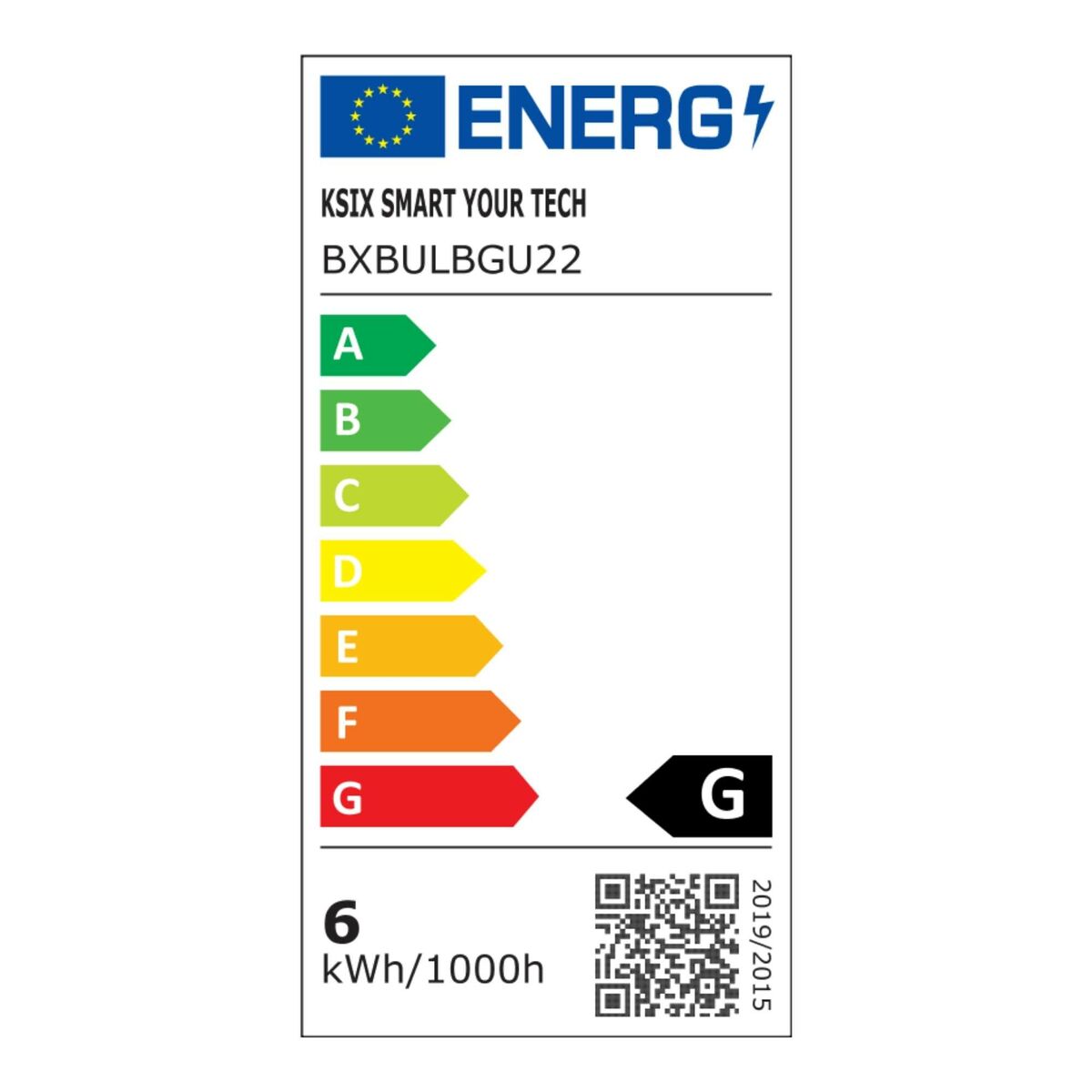 LED-lampa KSIX GU10 5,5 W G - 10