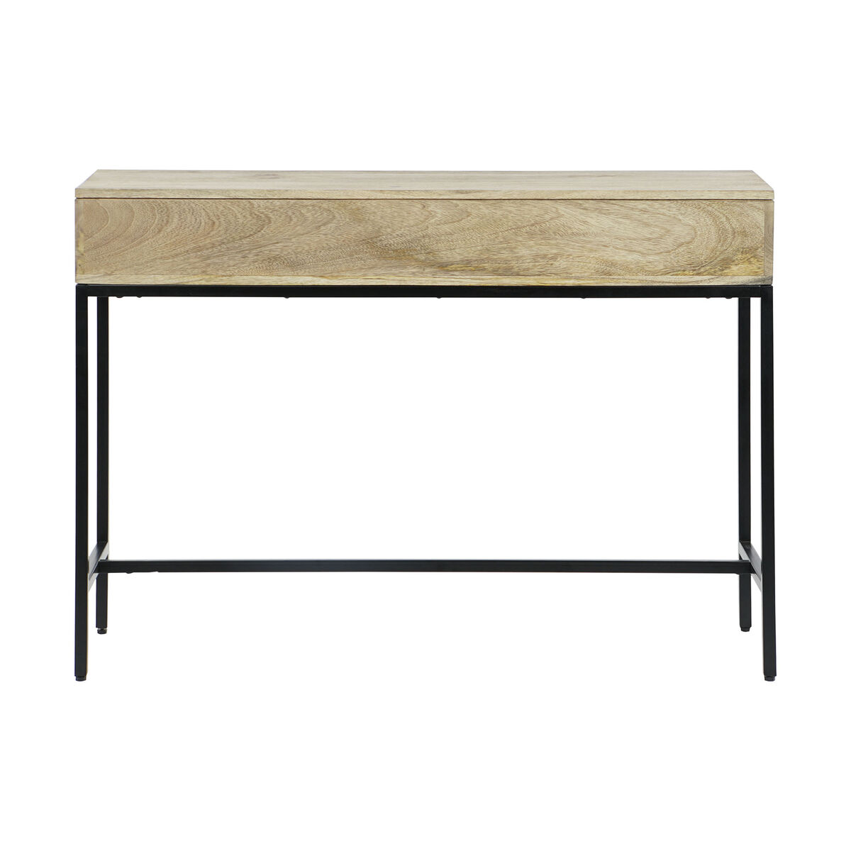 Console DKD Home Decor Metall Mangoträ 108 x 38 x 76 cm - 12