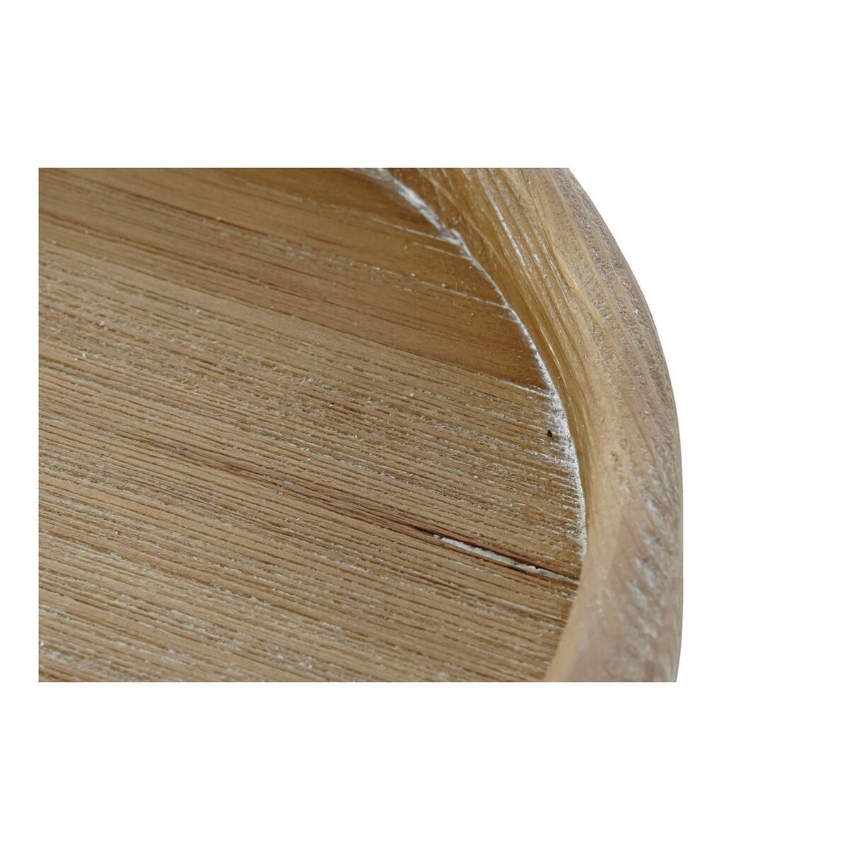 Sidobord DKD Home Decor 50 x 50 x 58 cm Gran Naturell Vit Trä MDF - 4