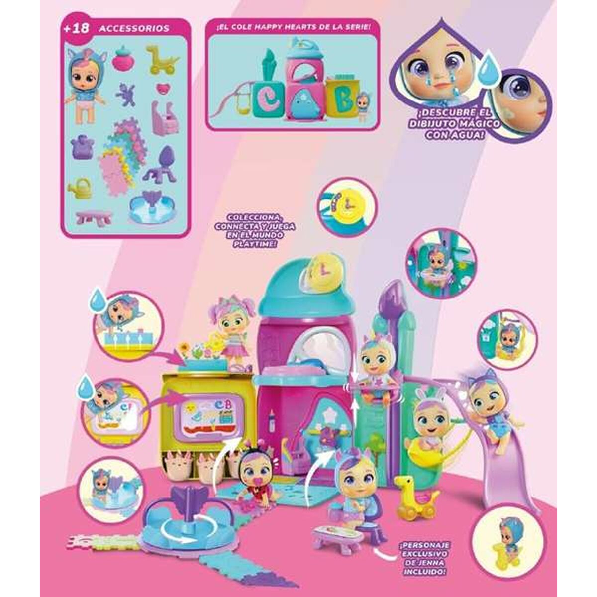 Playset Cry Babies 31 x 22,2 x 58,3 cm - 2