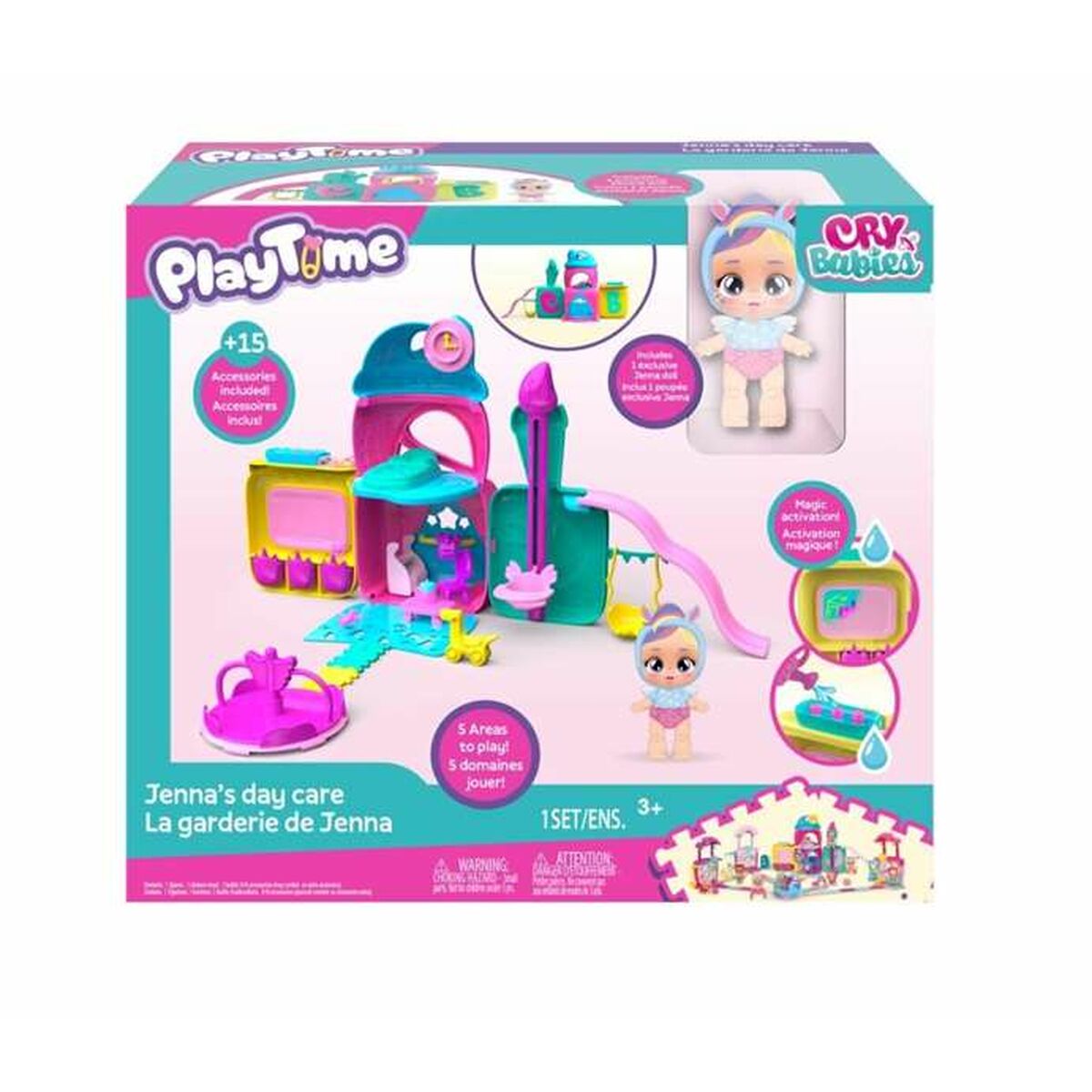 Playset Cry Babies 31 x 22,2 x 58,3 cm - 5