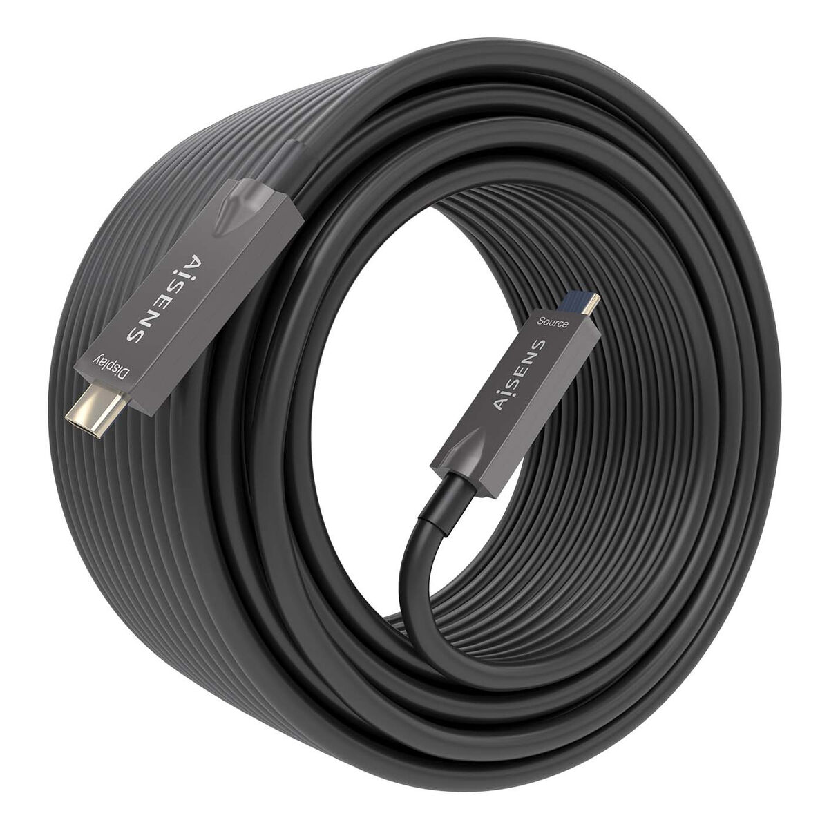 USB-kabel Aisens A157-0883 Svart - 2