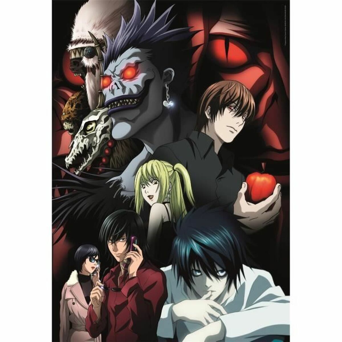 Pussel Clementoni Death Note 70 x 50 cm 1000 Delar - 2