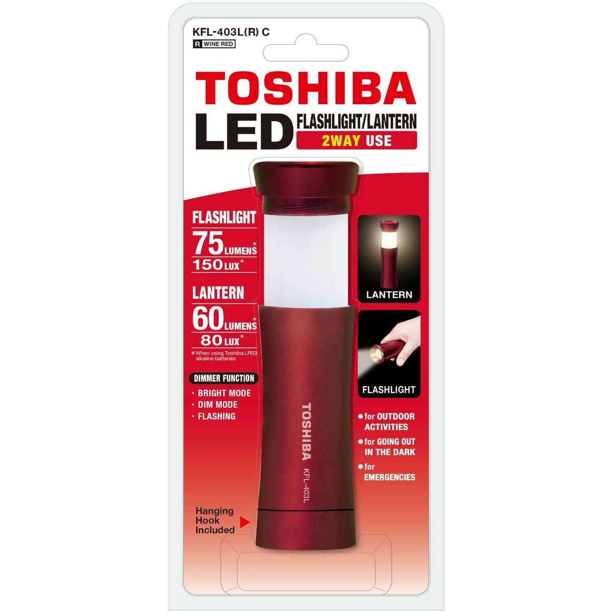 Ficklampa Toshiba 75 LM - 2
