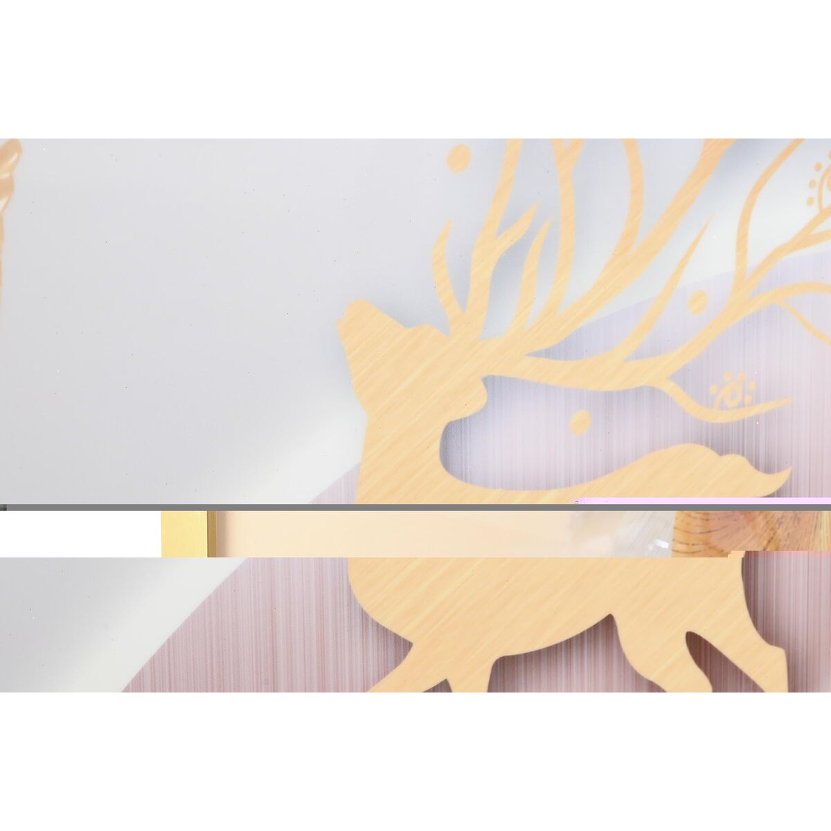 Tavla DKD Home Decor Aluminium Trä MDF 80 x 3 x 160 cm - 3