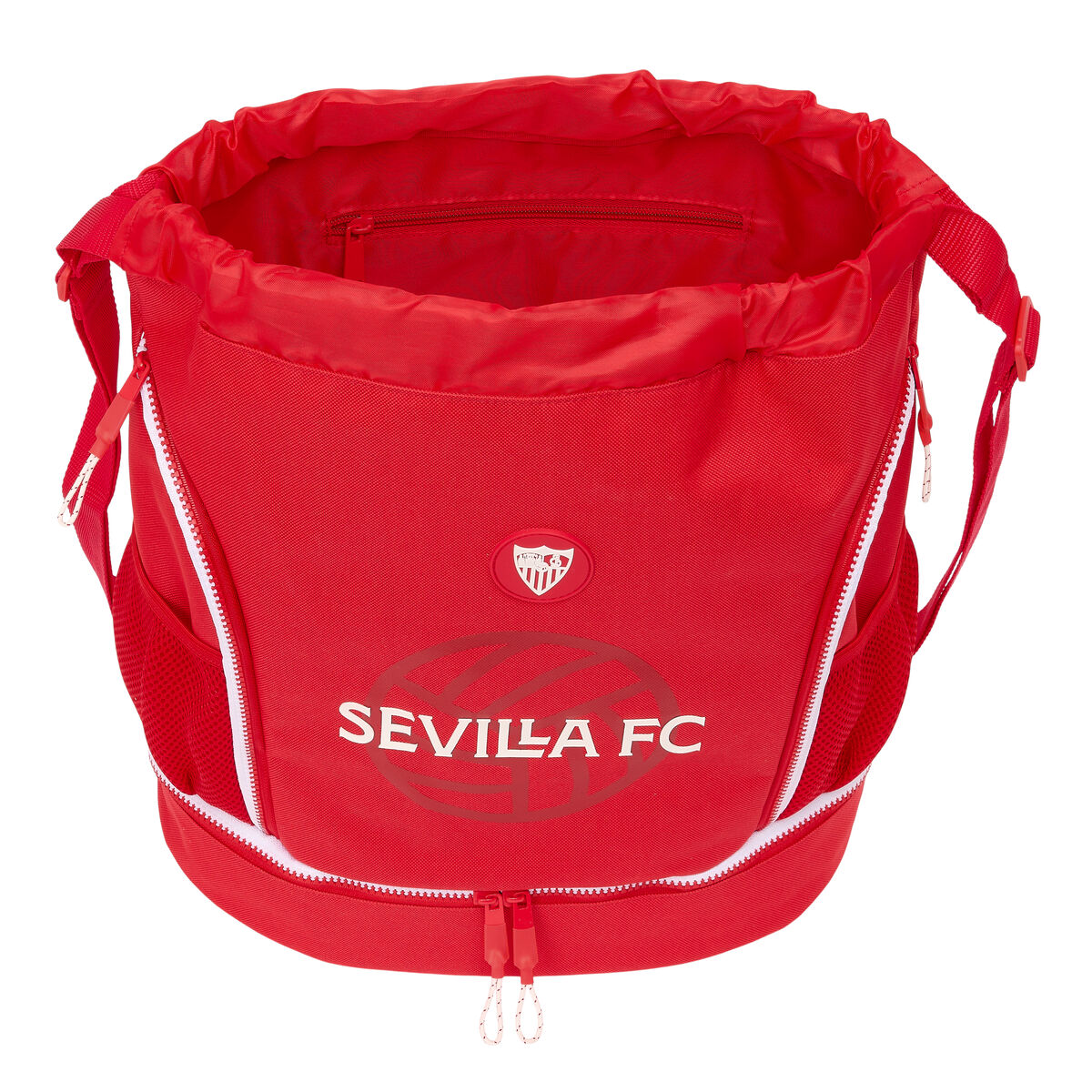 Skopåse med remmar Sevilla Fútbol Club Röd 35 x 40 x 1 cm - 4