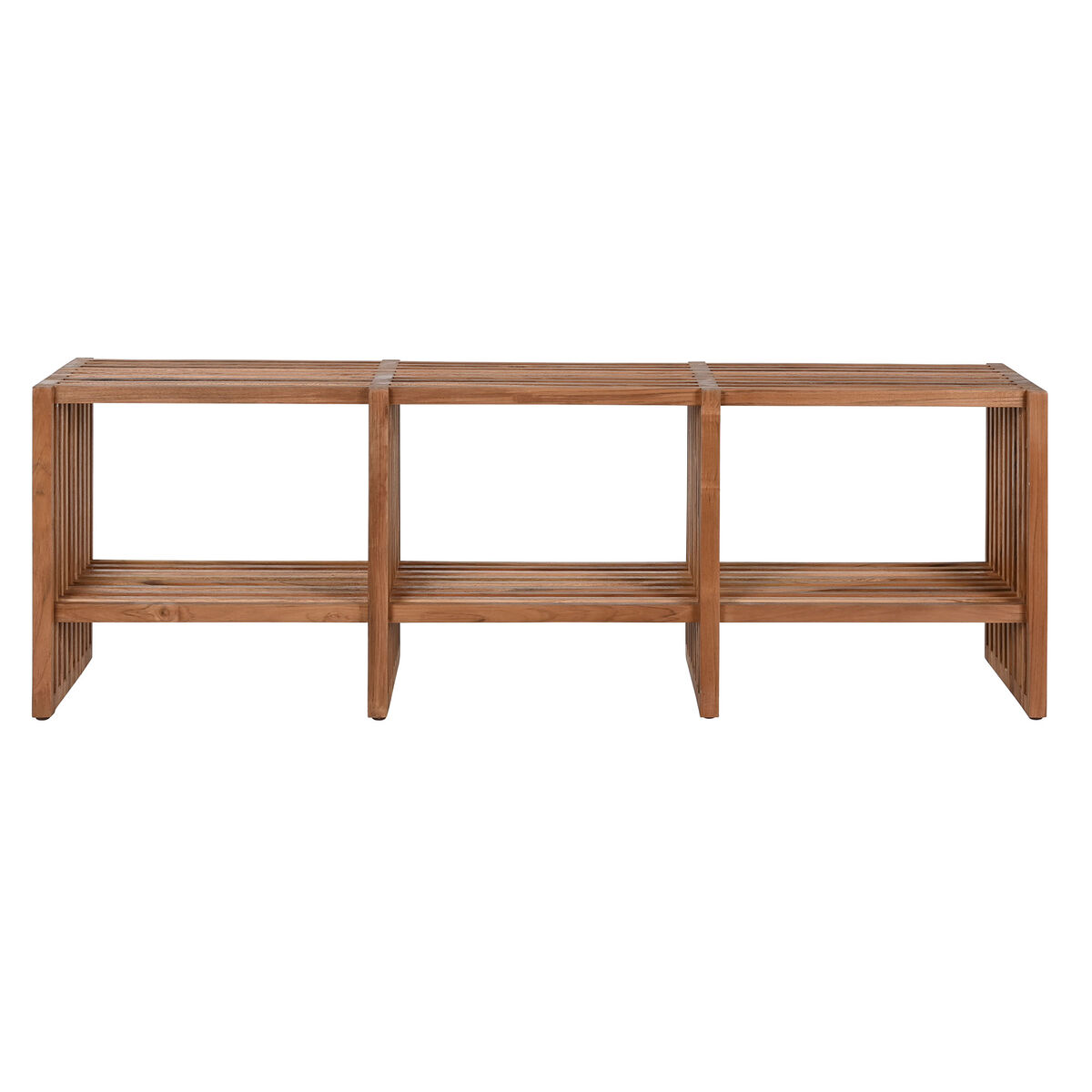 TV-möbler Home ESPRIT Naturell Teak 130 x 30 x 45 cm - 2