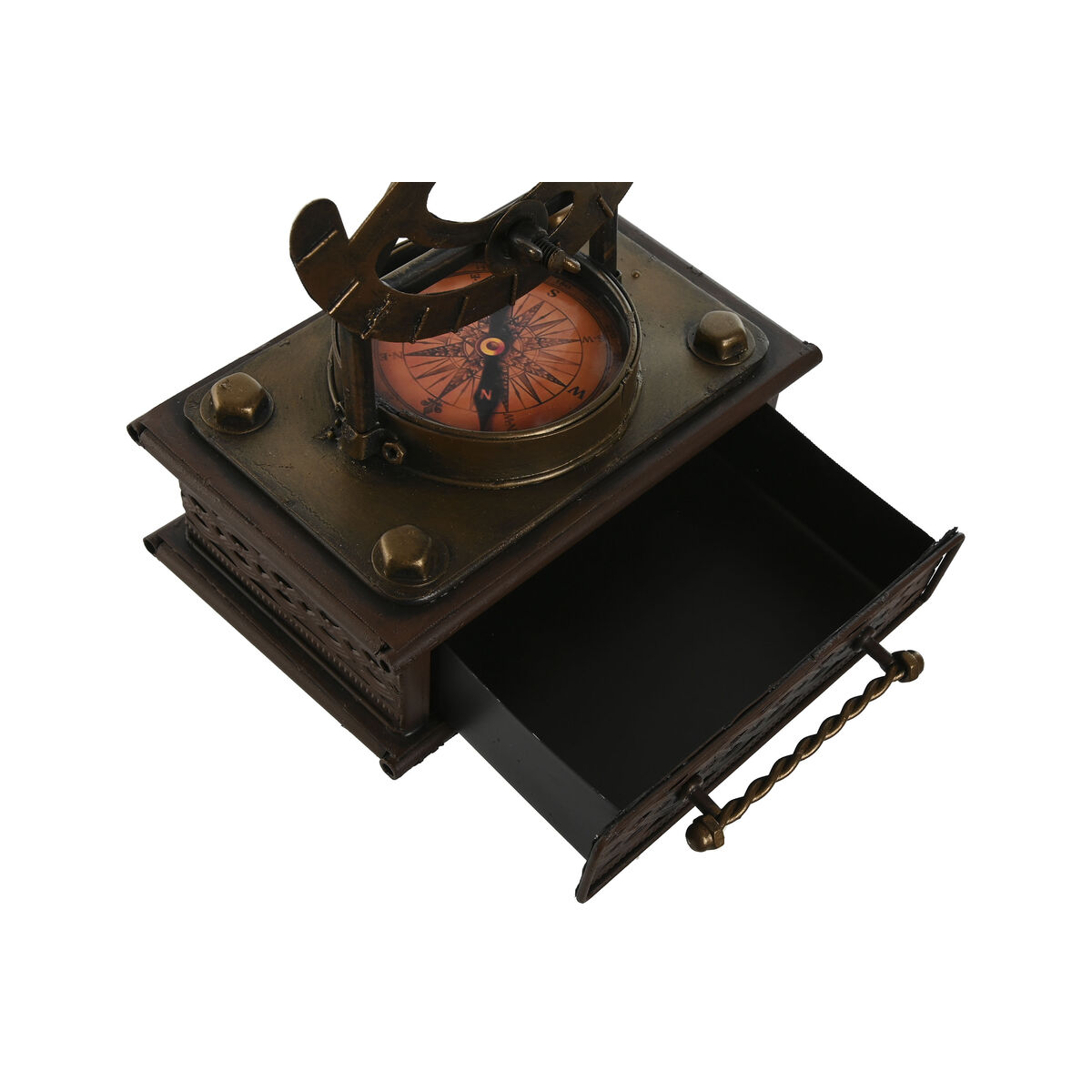 Prydnadsfigur Home ESPRIT Brun Brons Vintage 21,5 x 11 x 22,5 cm - 2