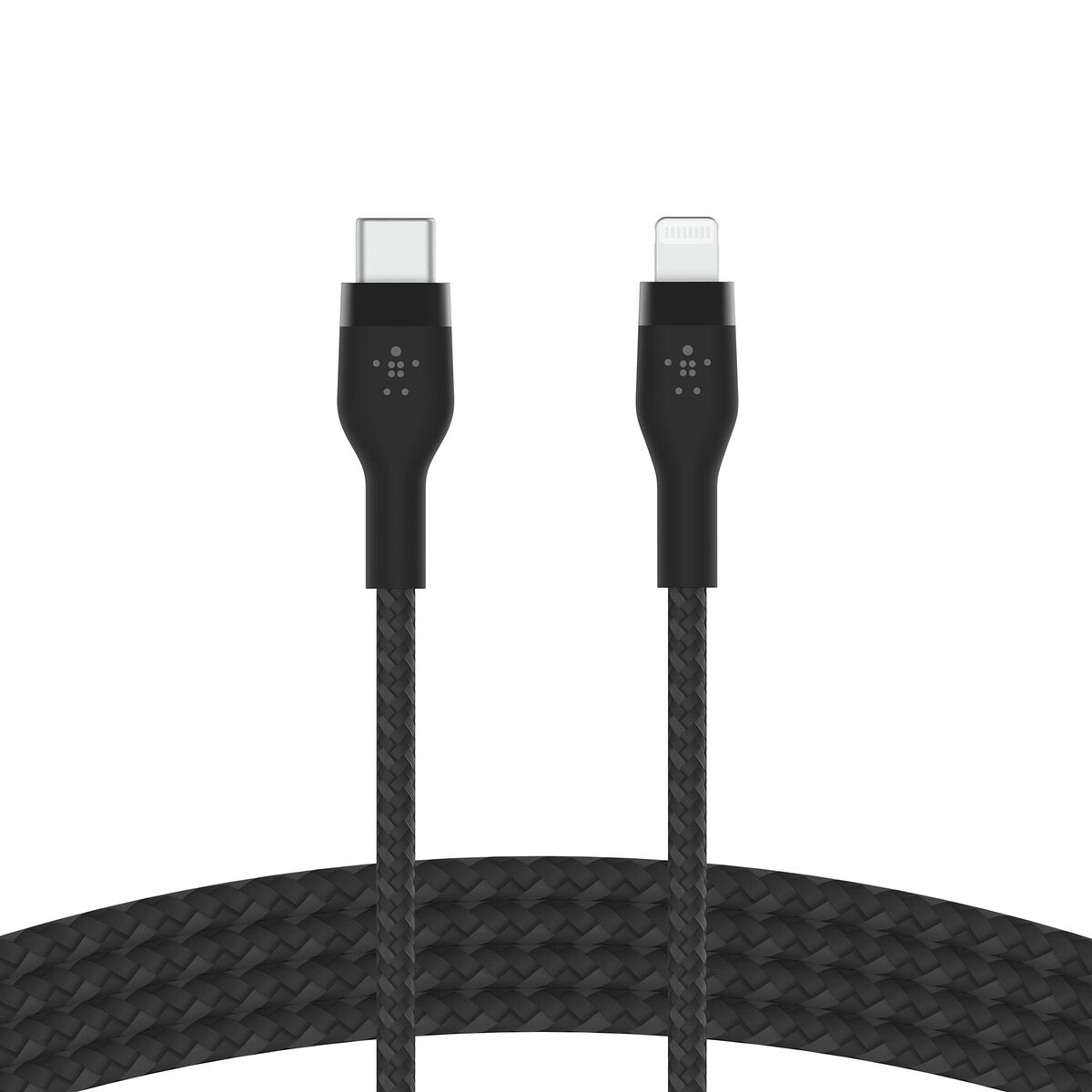 Kabel USB-C till Lightning Belkin CAA011BT2MBK 2 m Svart