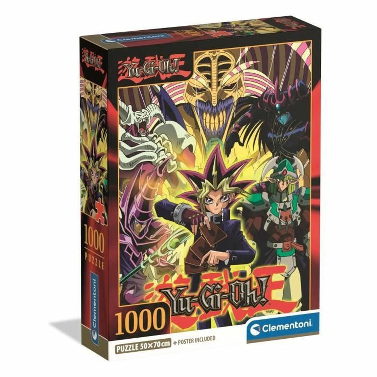 Pussel Clementoni Yu-Gi-Oh! 70 x 50 cm 1000 Delar