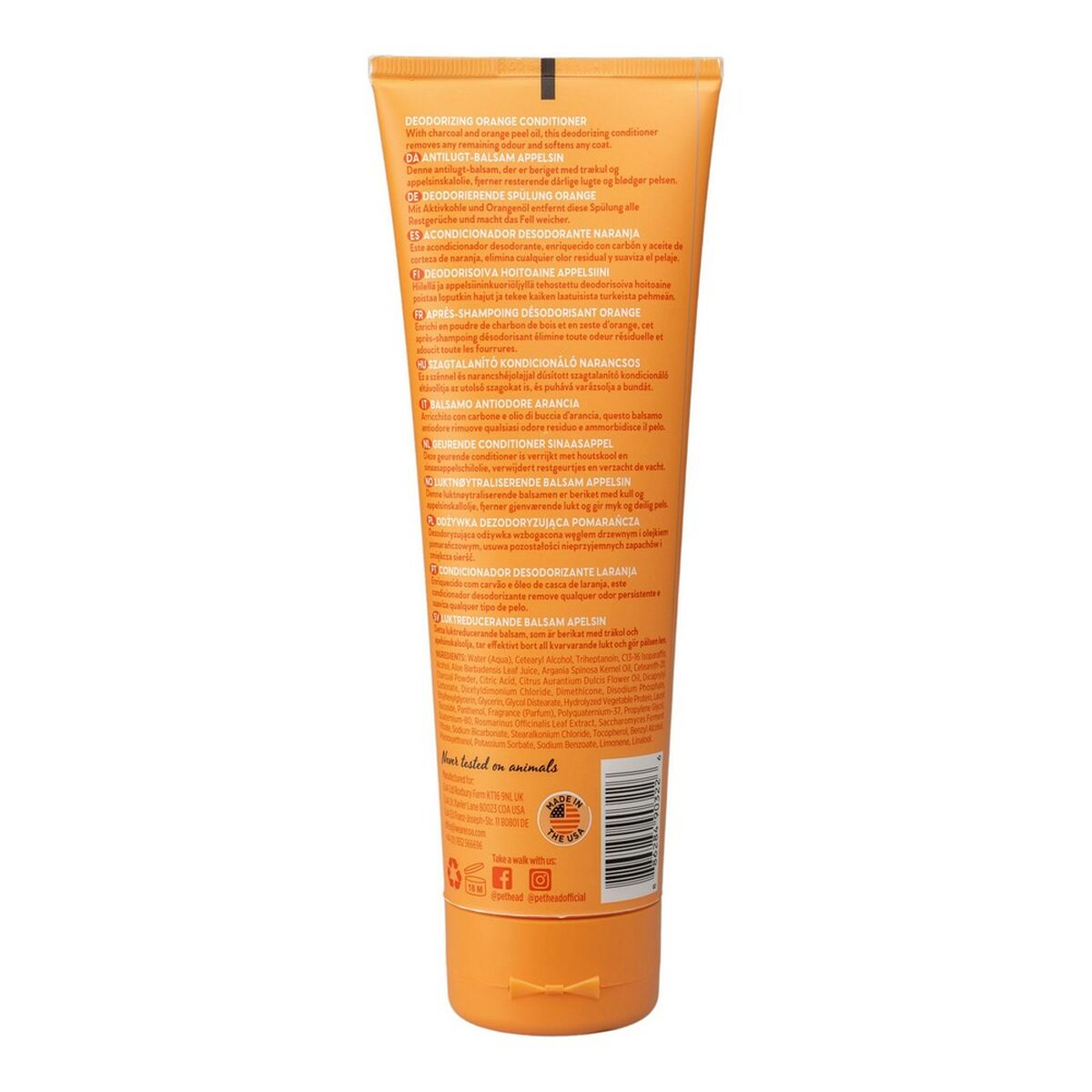 Balsam för husdjur Pet Head Ditch the Dirt Hund Orange (250 ml) - 10