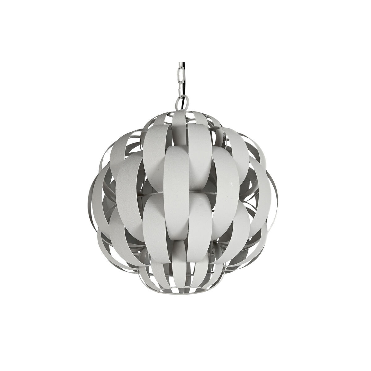 Taklampa Home ESPRIT Vit Metall 50 W 50 x 50 x 53 cm - 2