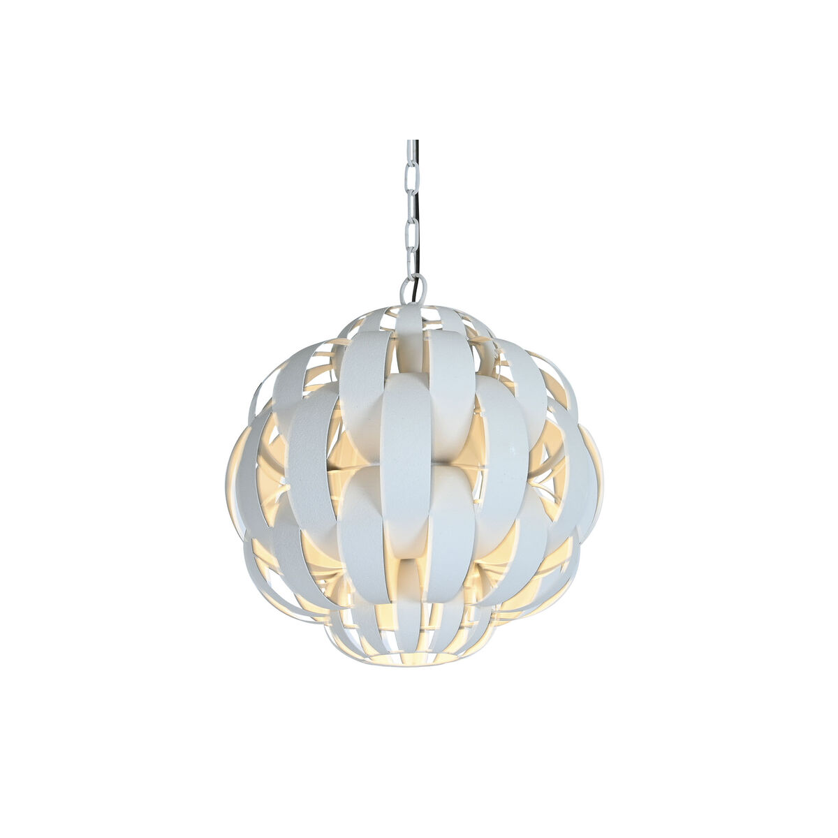 Taklampa Home ESPRIT Vit Metall 50 W 50 x 50 x 53 cm - 5