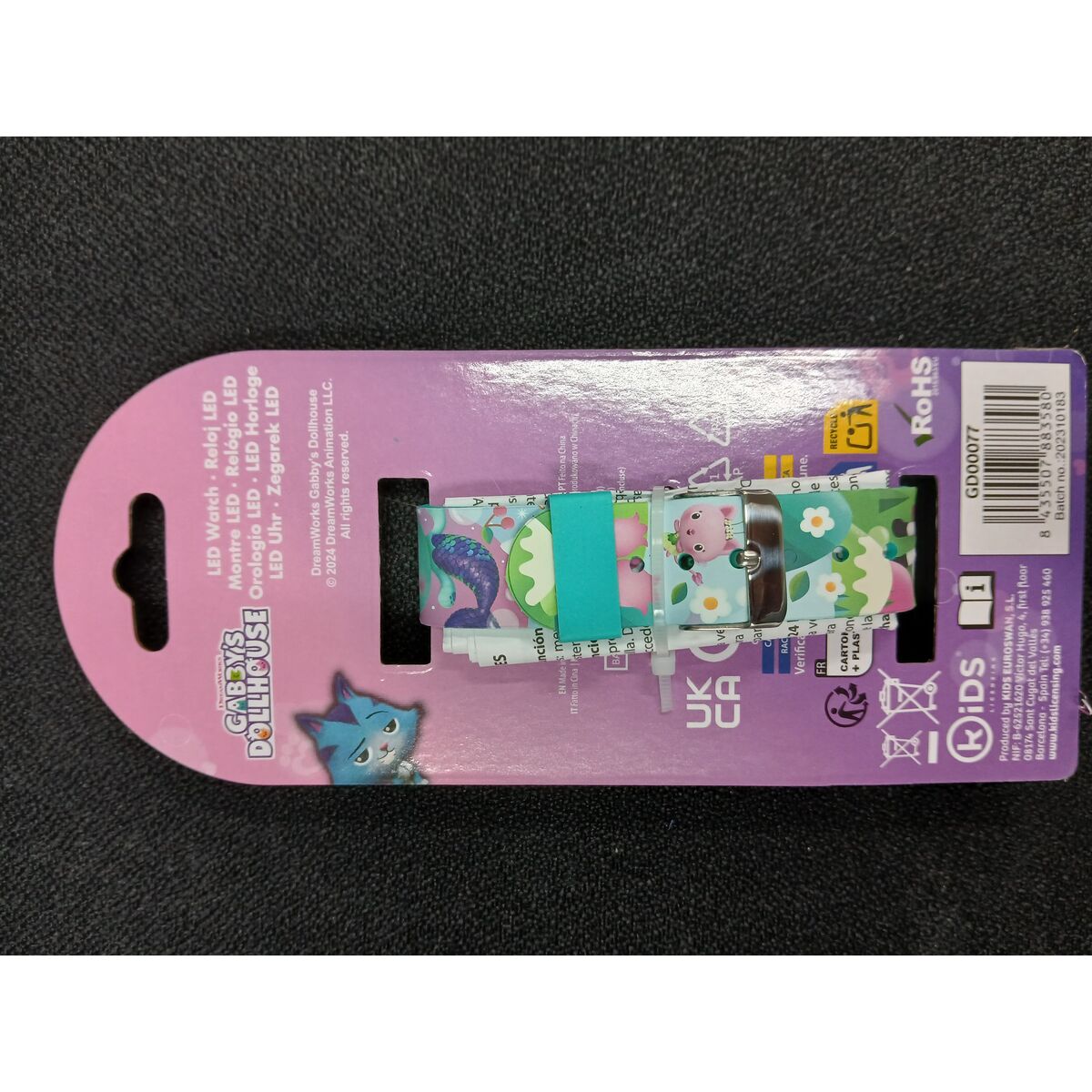 Smartwatch för barn Gabby's Dollhouse Tid Kalender 18 x 7,5 x 3 cm - 5