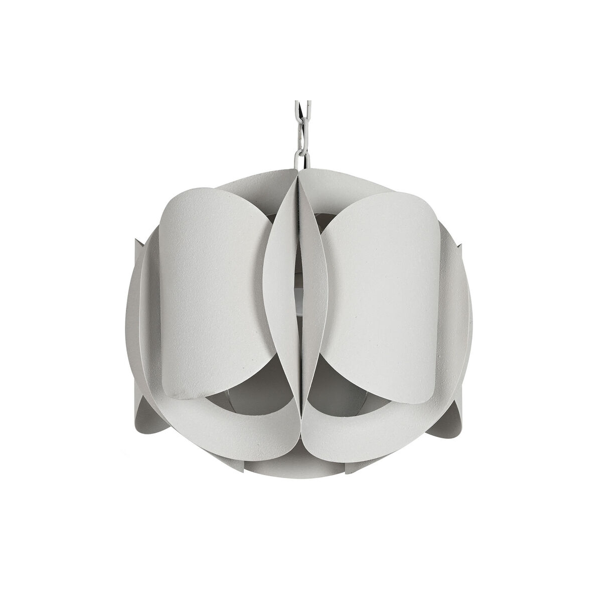 Taklampa Home ESPRIT Vit Metall 50 W 42 x 42 x 36 cm - 2