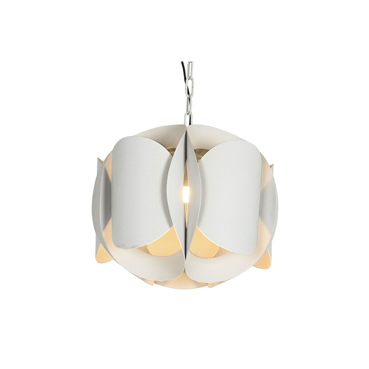 Taklampa Home ESPRIT Vit Metall 50 W 42 x 42 x 36 cm - 6
