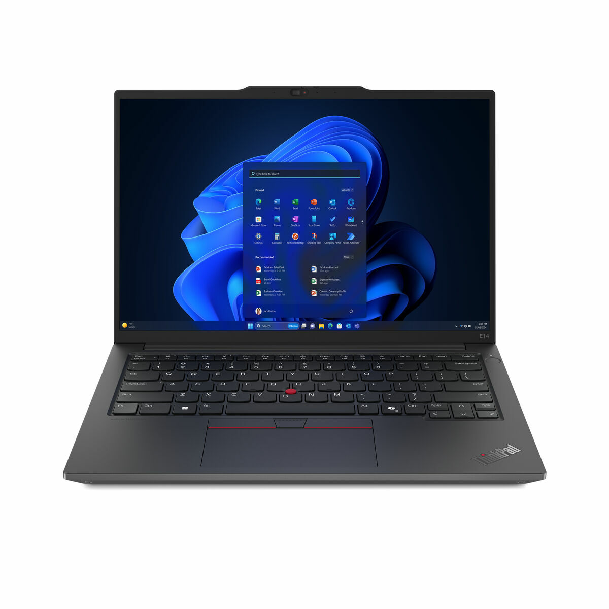 Bärbar dator Lenovo 21M70008SP 14" Intel Core Ultra 5 125U 8 GB RAM 256 GB SSD Qwerty Spanska