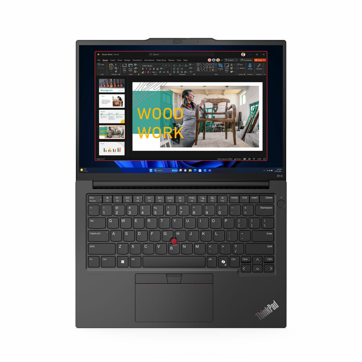 Bärbar dator Lenovo 21M70008SP 14" Intel Core Ultra 5 125U 8 GB RAM 256 GB SSD Qwerty Spanska - 8