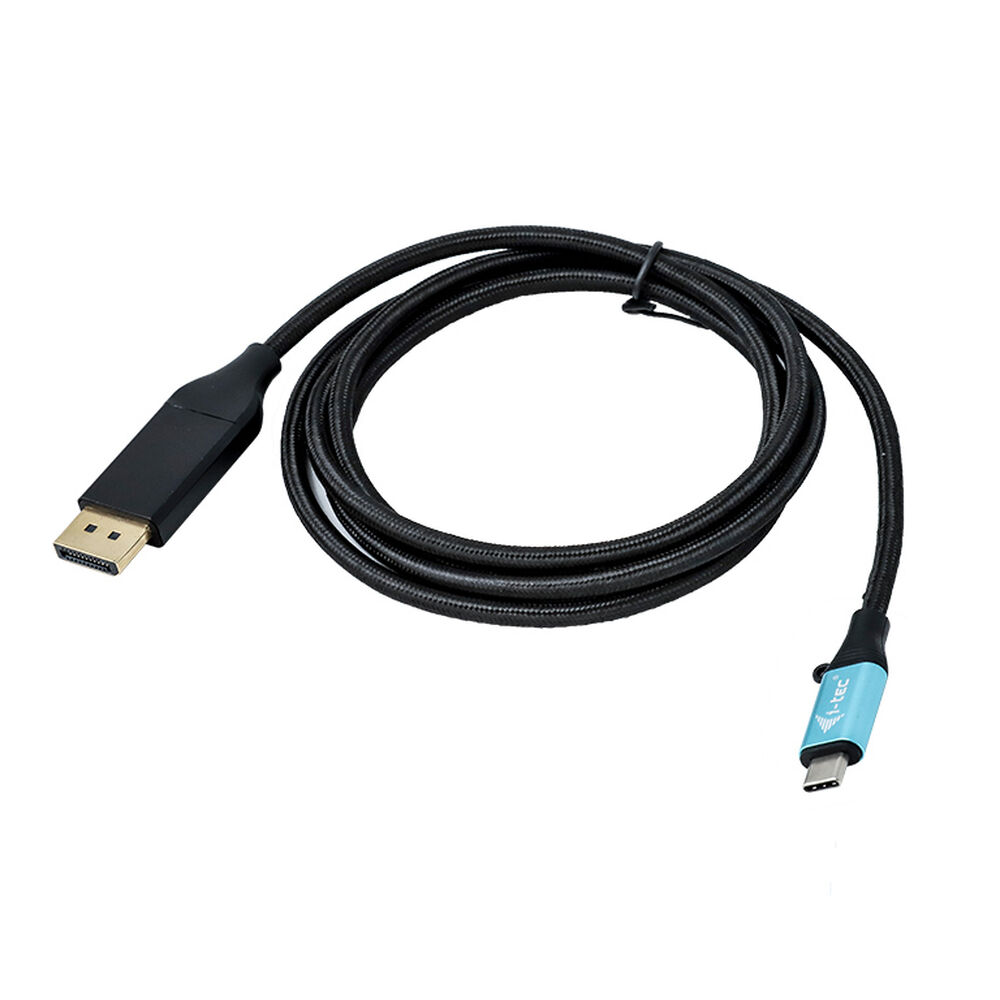 USB C till DisplayPort Adapter i-Tec C31CBLDP60HZ2M 4K Ultra HD Svart - 3