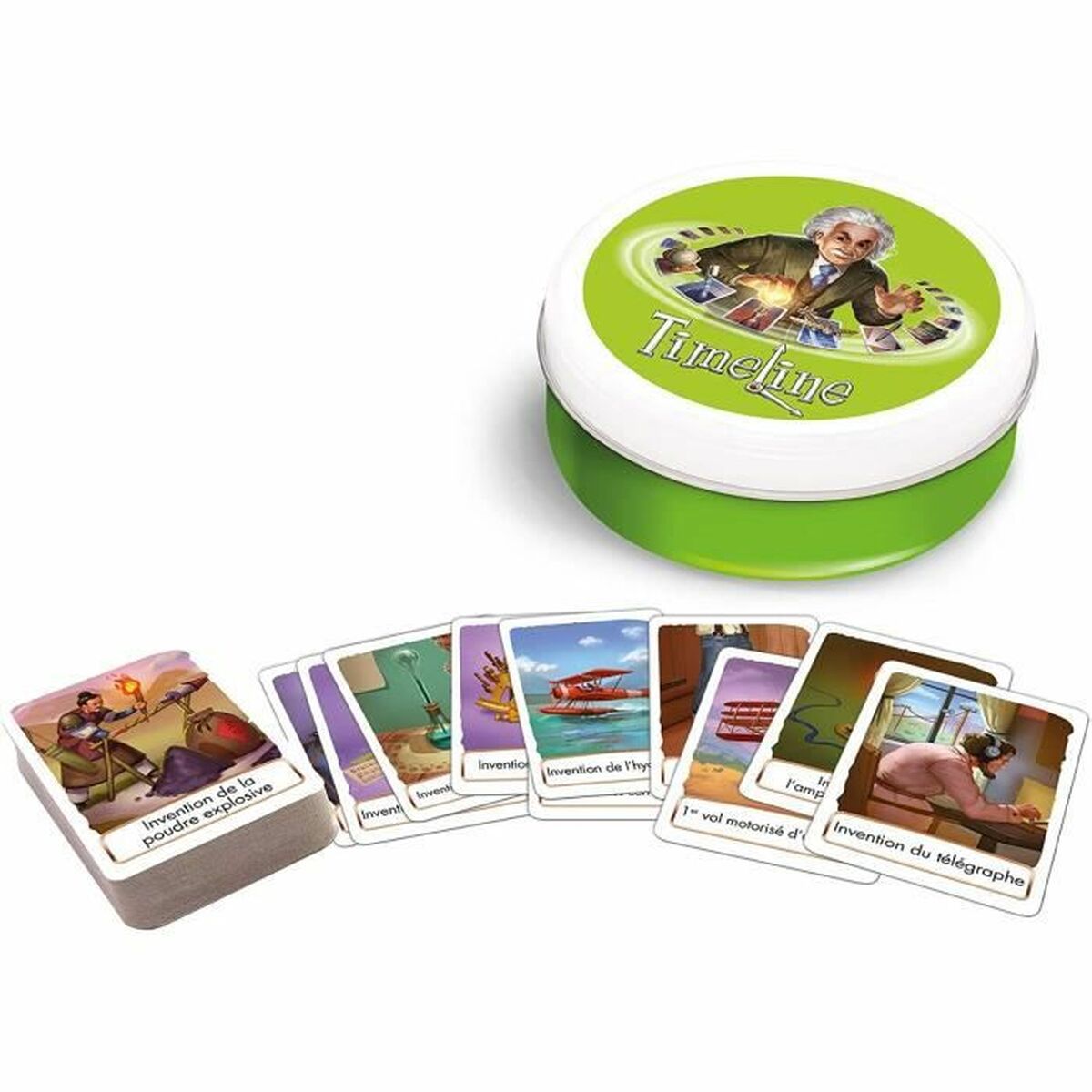Sällskapsspel Asmodee Timeline Inventions (FR) - 3