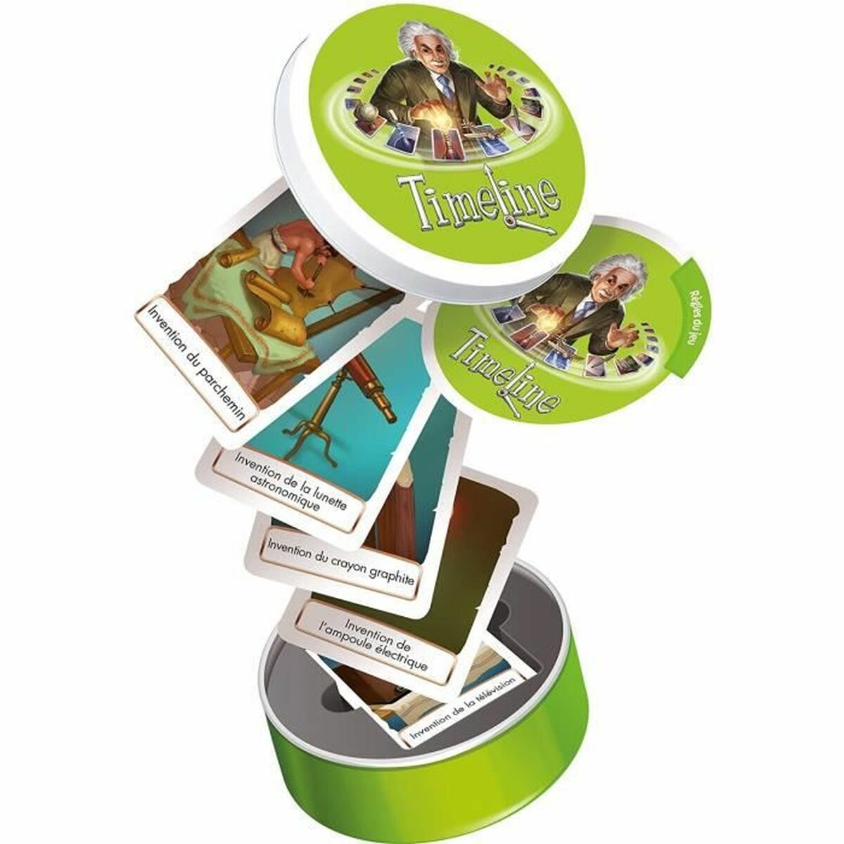 Sällskapsspel Asmodee Timeline Inventions (FR) - 4
