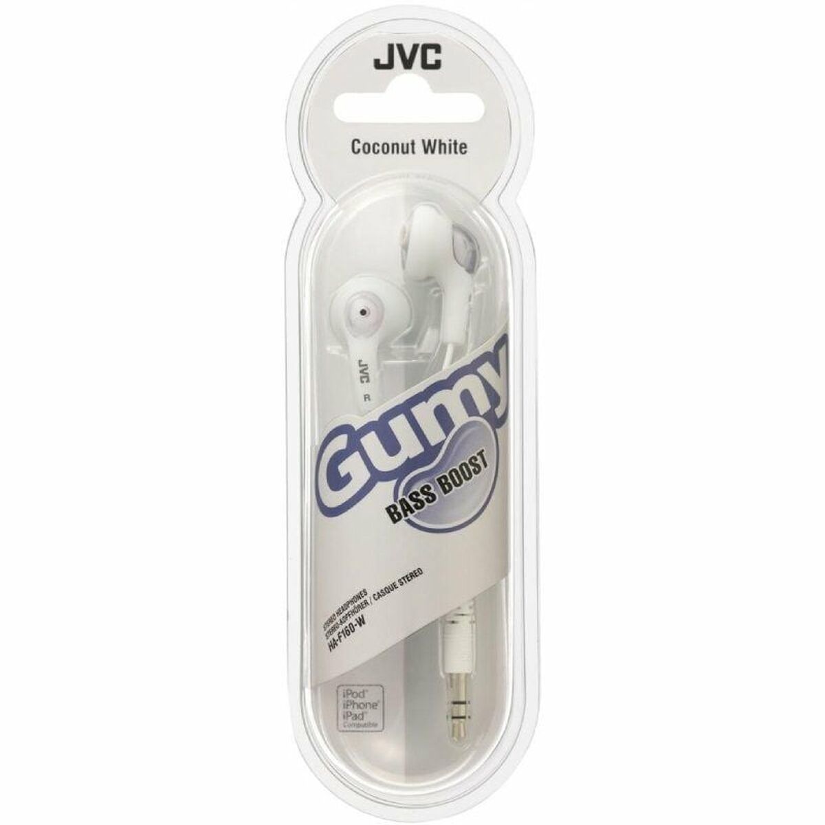 Hörlurar JVC HA-F160-W-E Vit - 2