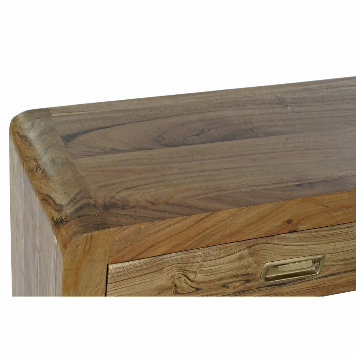 Konsol DKD Home Decor Naturell Akaciaträ 110 x 27 x 76 cm - 4