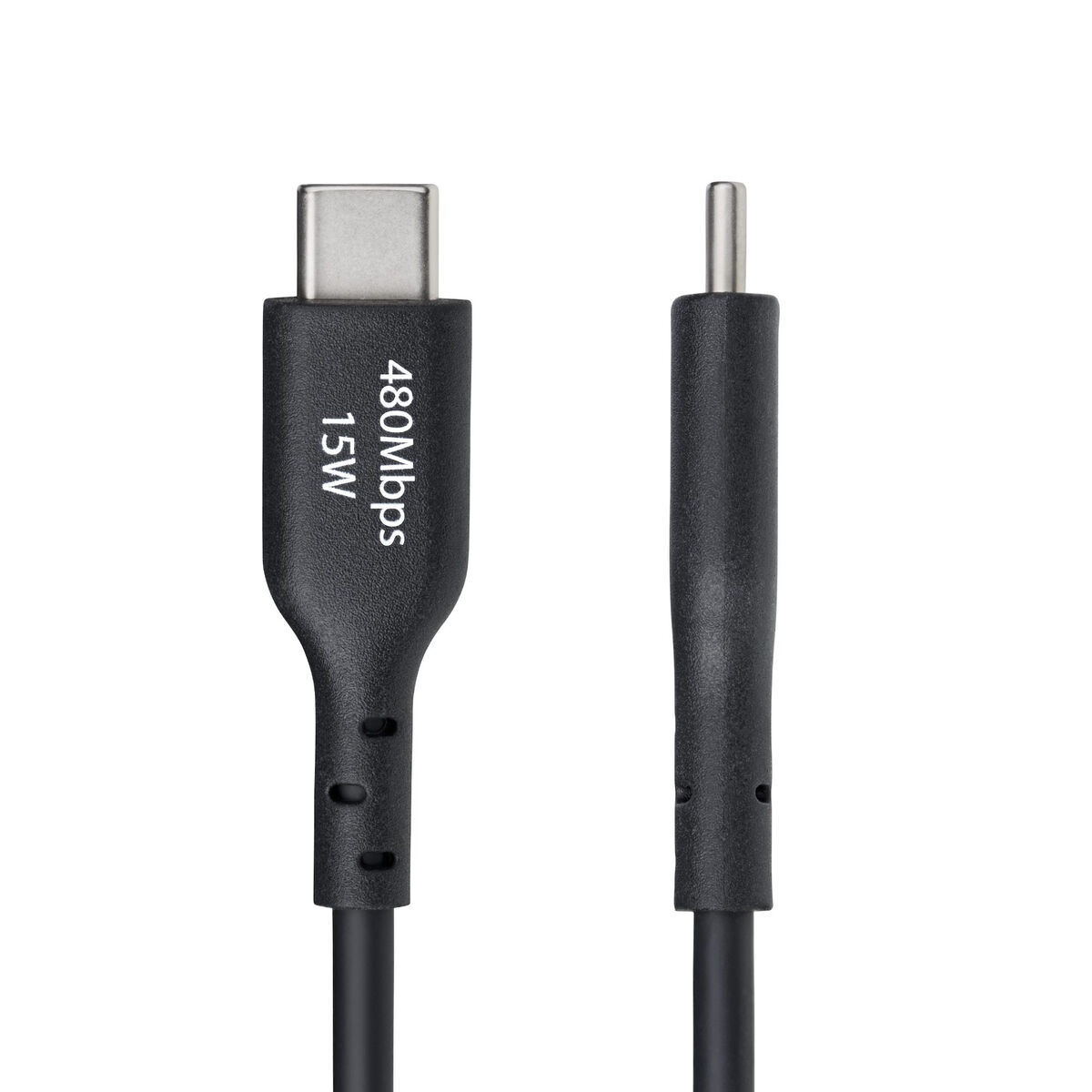 USB-kabel Startech USB2AC1MNC Svart 1 m - 3